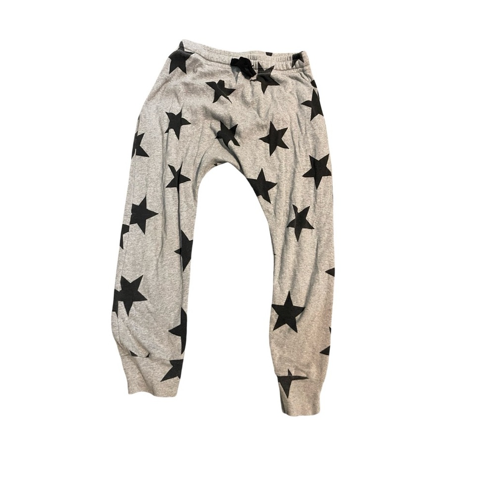 Kids Star Print Gray Joggers